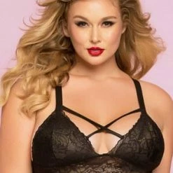 Seven 'til Midnight Diva Black Sleepover Bra