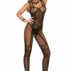 Elegant Moments Queen Fishnet Fancy Bodystocking