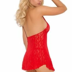 Elegant Moments Lace Halter Diva Mini Dress 10 Elegant Moments Lace Halter Diva Mini Dress -Lingerie Diva shop 1461837 300x