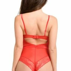 Velvet Kitten Red In Your Lace Teddy -Lingerie Diva shop 1470449 300x