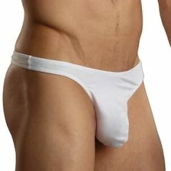 Male Power White Super Sock Pouch