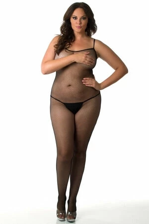 Velvet Kitten Plus Small Talk Crotchless Bodystocking 6 Velvet Kitten Plus Small Talk Crotchless Bodystocking - Image 4