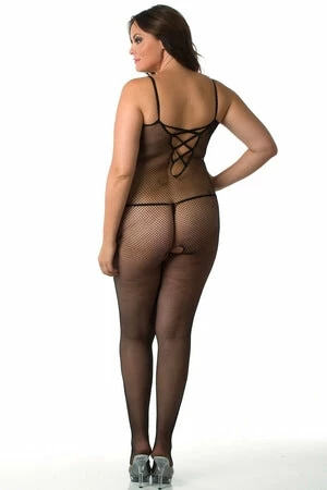 Velvet Kitten Plus Small Talk Crotchless Bodystocking 7 Velvet Kitten Plus Small Talk Crotchless Bodystocking - Image 5
