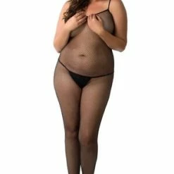 Velvet Kitten Plus Small Talk Crotchless Bodystocking