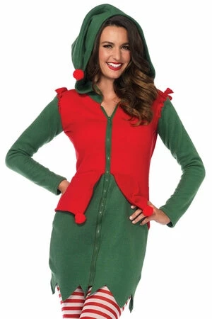 LEG AVENUE Cozy Elf Costume 3 LEG AVENUE Cozy Elf Costume