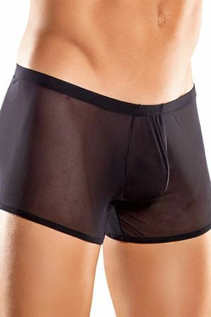 Male Power Black Plus Size Pouch Short 3 Male Power Black Plus Size Pouch Short