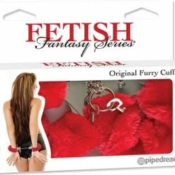 Eldorado Red Furry Handcuffs