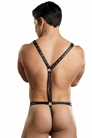 Male Power Studded Suspender Pouch 4 Male Power Studded Suspender Pouch - Image 2