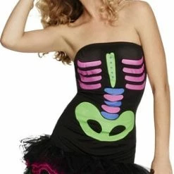 Smiffy's Fever Neon Skeleton Costume