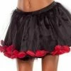 Coquette Black Rose Petticoat 1 Coquette Black Rose Petticoat -Lingerie Diva shop 1560468 300x