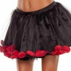 Coquette Black Rose Petticoat