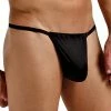 Magic Silk Mens Black Silk G-String