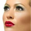 Smiffy's Green Eyelashes W/ Red Gemstones 1 Smiffy's Green Eyelashes W/ Red Gemstones -Lingerie Diva shop 1563462 300x
