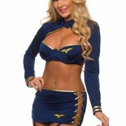 Velvet Kitten Cockpit Cutie Costume -Lingerie Diva shop 1568297 6a1cb599 46f0 4f85 897a e0d41d7209df 300x