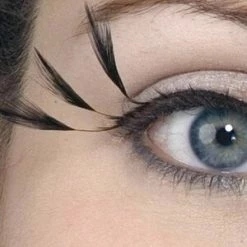 Rubies Black Ostrich Eyelashes