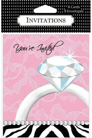 Eldorado Diamond Bachelorette Party Invitations 3 Eldorado Diamond Bachelorette Party Invitations