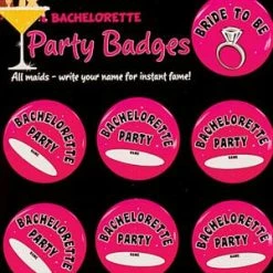 Eldorado Bachelorette 7 Pk Party Badges