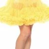 LEG AVENUE Yellow Layered Petticoat