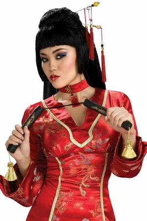 Rubies Geisha Nunchucks 3 Rubies Geisha Nunchucks