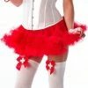 Velvet Kitten Red Chiffon Tutu -Lingerie Diva shop 1593471 300x