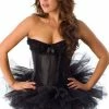Velvet Kitten Black Chiffon Tutu -Lingerie Diva shop 1594364 300x