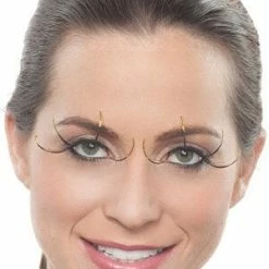 Raveware Black & Gold Long Lashes