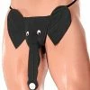 Male Power Men's Black Elephant G-String 2 Male Power Men's Black Elephant G-String -Lingerie Diva shop 1603754 600x