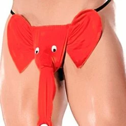 Male Power Men's Red Elephant G-String