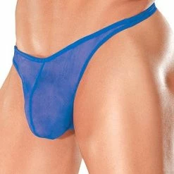Male Power Men's Royal Slinky Mesh Bong Thong