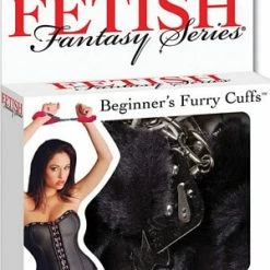 Eldorado Black Beginners Furry Cuffs