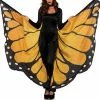 LEG AVENUE Monarch Butterfly Halter Cape