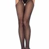 LEG AVENUE Plus Size Black Fishnet Suspender Diva Pantyhose 2 LEG AVENUE Plus Size Black Fishnet Suspender Diva Pantyhose -Lingerie Diva shop 1760643 300x