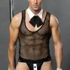 Velvet Kitten Men's Fishnet Tuxedo