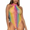 LEG AVENUE Daydream Rainbow Bodysuit -Lingerie Diva shop 81556 1 300x