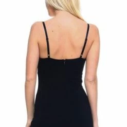 Yelete Spaghetti Strap Jumpsuit -Lingerie Diva shop 827NPT2001 BLK. 6 l 300x