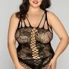 Velvet Kitten Queen Ultra Sexy Lace And Fishnet Bodystocking -Lingerie Diva shop P81171XVK 1 300x