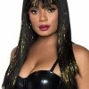 LEG AVENUE Tinsel Wig With Bang -Lingerie Diva shop a2878 1 300x