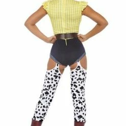 LEG AVENUE Giddy Up Cowgirl Costume -Lingerie Diva shop lg 86777LEG giddy up cowgirl costume back 300x