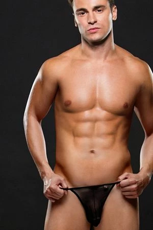 XGen Black Mesh G-String 3 XGen Black Mesh G-String