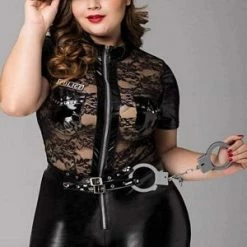 Velvet Kitten Queen Frisky Cop Costume